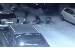 Tekirdağ'daki bıçaklı, sopalı kavga kamerada