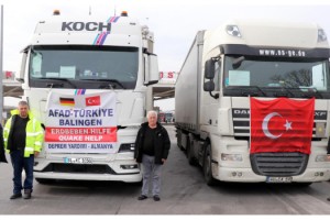 Avrupa ülkelerinden 528 yardım aracı, Edirne'den ülkeye geldi