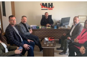 AK Parti Tekirdağ Milletvekili A. Adayı Mestan Özcan’dan Malkaralı Gazetecilere Ziyaret