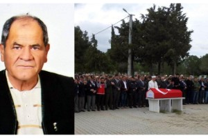 Kıbrıs gazisi Hata, son yolculuğuna uğurlandı