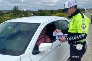 Malkara'da “Trafik Haftası” uygulaması yapıldı