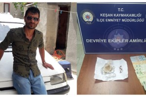 Otomobilde uyuşturucuyla yakalanan şüpheli tutuklandı