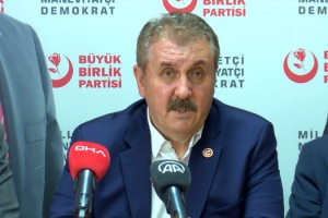 BBP Genel Başkanı Destici: Kimin mal varlığı fazlaysa o daha fazla vergi ödemeli