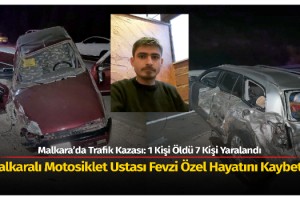 Malkara’da trafik kazası: 1 ölü, 7 yaralı