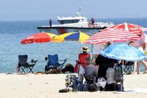 Sahil Güvenlik botundan ‘Sıcak havada denize girmeyin’ anonsu