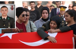 Şehit Özler için Edirne'de tören