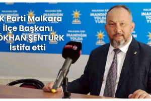 AK Parti Malkara İlçe Başkanı Gökhan Şentürk, Görevinden İstifa Etti!