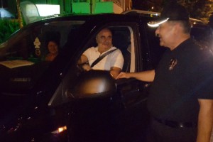 Edirne Emniyet Müdürü Karaburun, trafik uygulamasına katıldı, sürücüleri uyardı