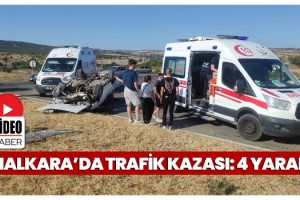 Malkara’da Trafik Kazası: 4 Yaralı