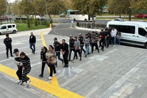 Bulutlar Çetesi'ne operasyonda, şüphelilerden 12'si adliyede