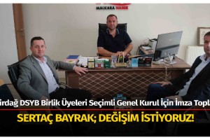 Tekirdağ DSYB Birlik Üyeleri Seçimli Genel Kurul İçin İmza Topladı!