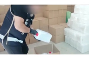 Tekirdağ'da 12 ton etil alkol ele geçirildi