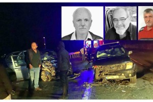 Otomobil ile kamyonet çarpıştı; 3 ölü, 2 yaralı