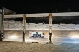 Edirne’de 20 ton sahte gübre ele geçirildi