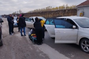 Edirne'de trafik kazasında 1 yaralı