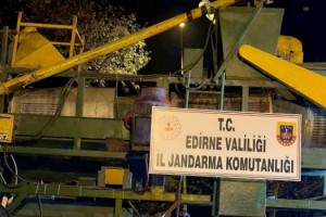 Keşan'da tohum çıkarma makinesi hırsızlığında 2 gözaltı