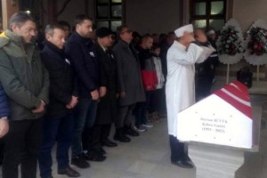 Kıbrıs gazisi Büyük, son yolculuğuna uğurlandı