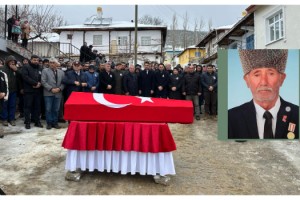 Kıbrıs Gazisi Eksen, son yolculuğuna uğurlandı