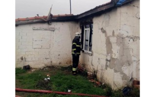 Tekirdağ'da, evde çıkan yangında alevlerin arasında kalıp öldü
