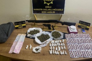 Tekirdağ'da uyuşturucu operasyonu; 6 gözaltı