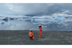 Güney Kutbu’nda evlenme teklifi