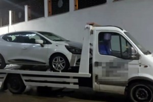 Çekiciye yüklenen otomobilde 15 bin 133 uyuşturucu hap ele geçirildi