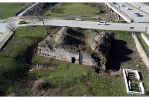 Edirne'de atıl durumdaki 15'inci yüzyıl eseri hamam, restorasyona alındı