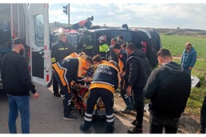 Tekirdağ’da TIR ile yolcu minibüsü çarpıştı: 5 ölü, 10 yaralı