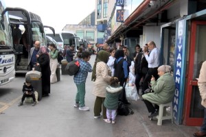 15 Temmuz Demokrasi Otogarı’nda bayram yoğunluğu