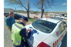 Edirne’de 3 ayda 90 bin araç ve sürücüsü denetilendi
