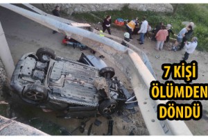 Malkara'da Feci Kaza; 7 Yaralı