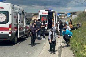 Tekirdağ'da fabrika yangını