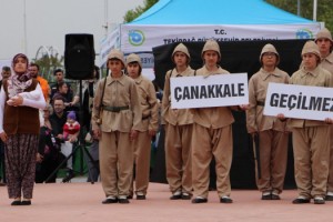 Tekirdağ'da milli mücadeleyi ve TBMM'nin açılışını canlandırdılar