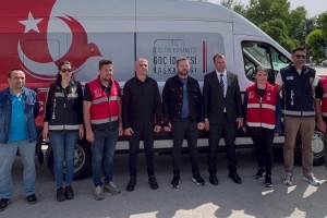 Mobil Göç Noktası uygulama aracı Kırklareli’nde hizmet vermeye başladı