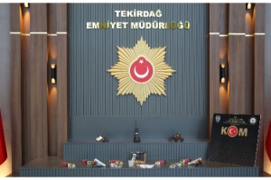 Tekirdağ’da yasa dışı silah ticareti operasyonu: 4 gözaltı