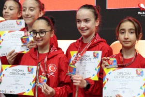 28'inci Balkan Çocuklar Karate Şampiyonası sona erdi