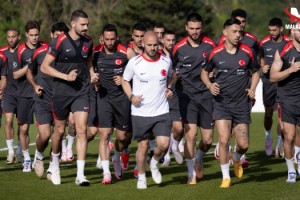 A Milli Takım'da İtalya maçı hazırlıkları devam ediyor