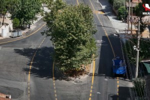 Aydın'da Cumhuriyet Caddesi yenilendi