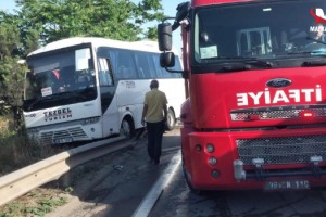 Lüleburgaz’da zincirleme kaza: 19 yaralı