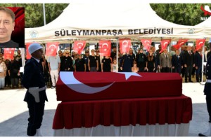 Kanserden yaşamını yitiren polis memuru için uğurlama töreni