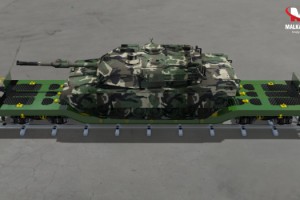 Altay tankı, yerli vagonlarla taşınacak