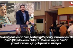 Tartıştığı eşini döverek öldürdü