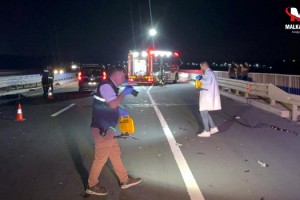 Tekirdağ'da otomobille çarpışan motosikletin sürücüsü öldü