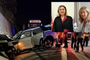 Tekirdağ'da istinat duvarına çarpan cipteki 2 doktor öldü, 2 doktor yaralandı