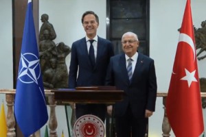 Bakan Güler, NATO Genel Sekreteri Rutte ile bir araya geldi