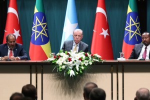 Cumhurbaşkanı Erdoğan: Somali ve Etiyopya arasında iş birliğine dayalı yeni bir başlangıcın adımını attık