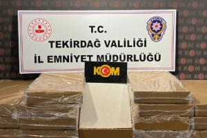 Tekirdağ’da 75 bin makaron ele geçirildi