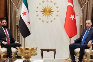 Ahmed Şara'dan Cumhurbaşkanı Erdoğan'a teşekkür