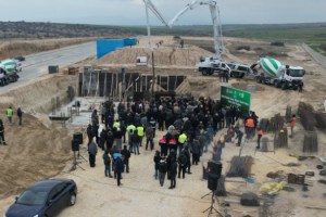 Altyapı çalışmaları tamamlanan İpsala OSB’nin, yönetim binası temeli atıldı