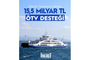 Bakan Uraloğlu: 2024'te deniz taşımacılığı ve balıkçılığa 349 bin ton ÖTV’siz yakıt desteği sağladık